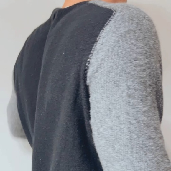 Hannes Roether Cashmere Wool Sweater in two-tone - Picture 4 of 6